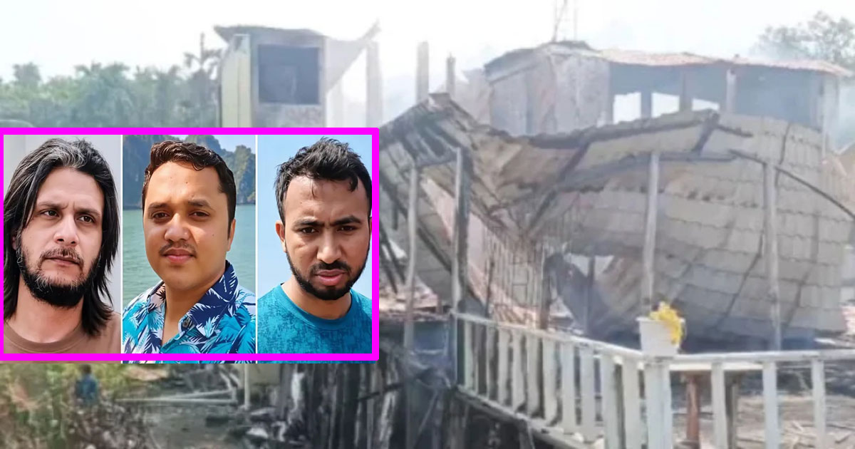 উখিয়ায় রিসোর্টে আগুনে ১০ পর্যটকের মৃত্যু: মালিক তানভীর ও ম্যানেজার সুমনের বিরুদ্ধে মামলা