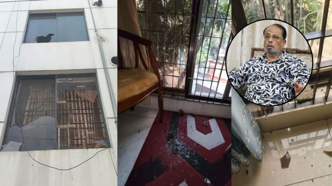 জি এম কাদেরের উত্তরার বাসায় হামলা-ভাঙচুর