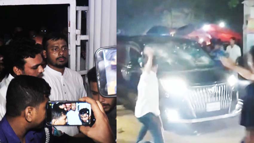 কুষ্টিয়ায় নাসীরুদ্দীন পাটওয়ারীর ওপর হামলার অভিযোগ, গাড়ি ভাঙচুর
