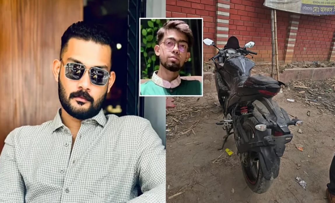 তাহসিফের মৃত্যুর ঘটনায় মুখ খুলতে শুরু করেছেন আটক দীপ, উদ্ধার নম্বরপ্লেটবিহীন মোটরসাইকেল
